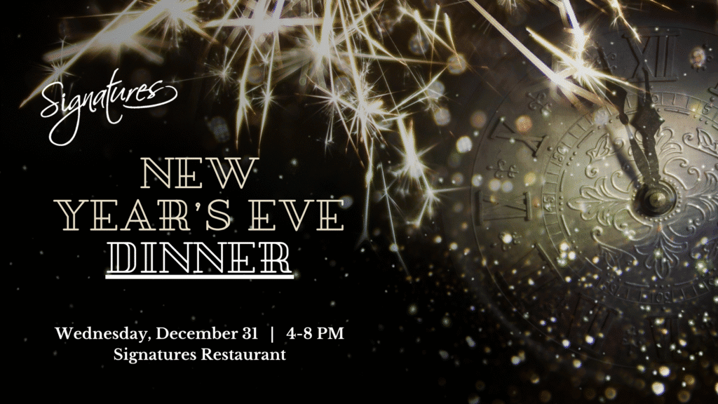 2026 New Year’s Eve Dinner Cover Photo