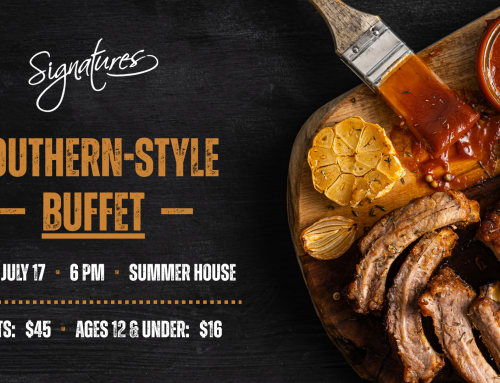 July 17, 2026 Southern-Style Buffet